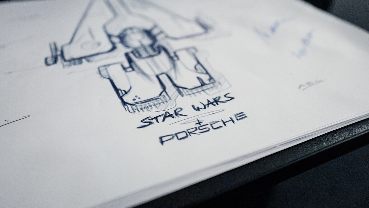 Porsche diseña nave espacial para Star Wars