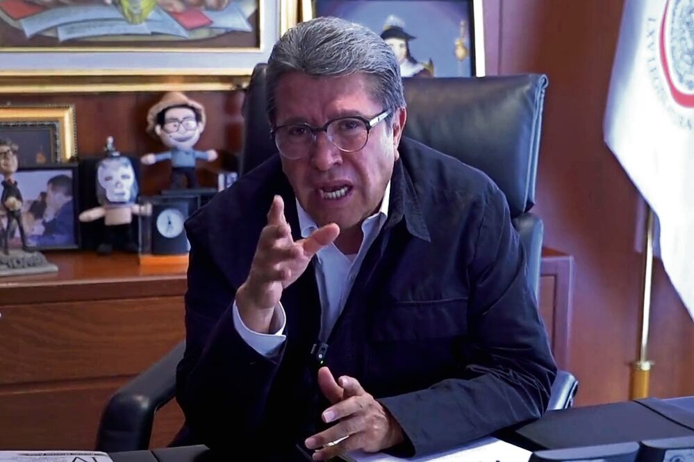 El senador Ricardo Monreal publicó un video en sus redes sociales en el que detalló algunos de los temas que serán analizados en los próximos días en el Senado. Foto: Tomada de video