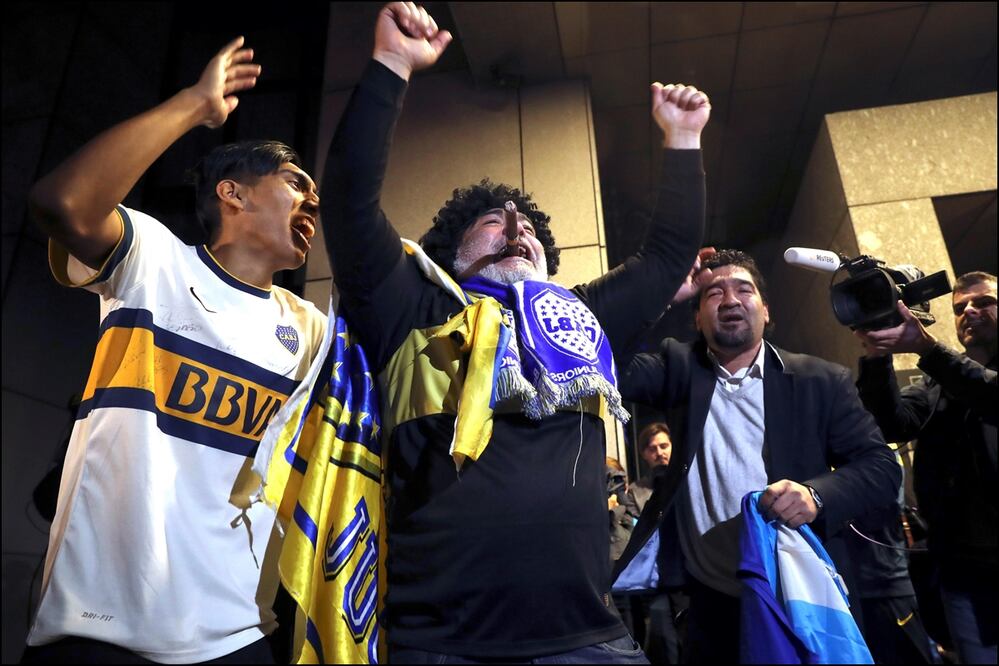 Aficionados de Boca Juniors. Foto: EFE