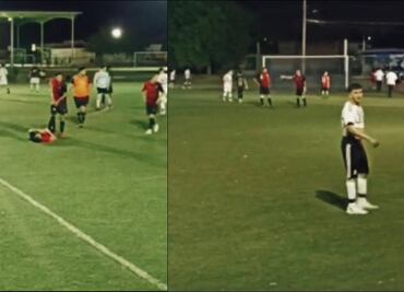 VIDEO: Entrenador es asesinado durante partido de futbol en Ciudad Obregón, Sonora