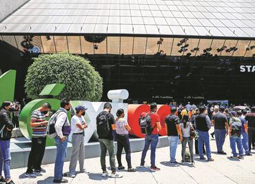 Inaudito, filas por constancia