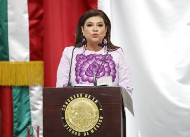 Clara Brugada rinde su primer informe de gobierno al frente de la CDMX; propone diálogo republicano