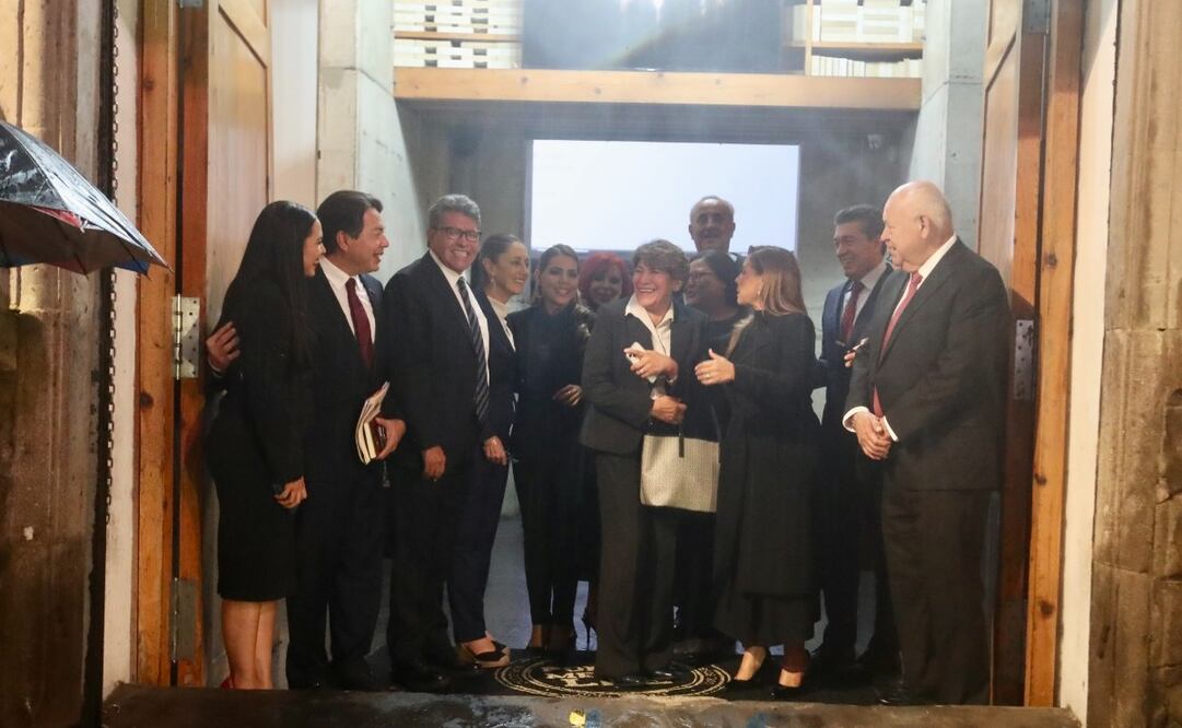 López Obrador tuvo una cena con "corcholatas" y gobernadores de la 4T. Foto: Valente Rosas / EL UNIVERSAL