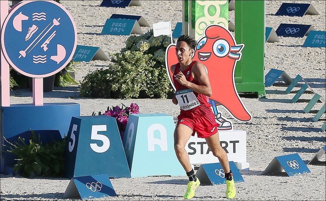Emiliano Hernández luego de la cuarta plaza en París 2024: "Di la competencia de mi vida" / FOTO: @CONADE