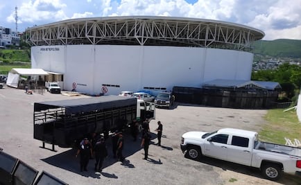 Habilitan arena de lucha libre como albergue para migrantes en Chiapas 