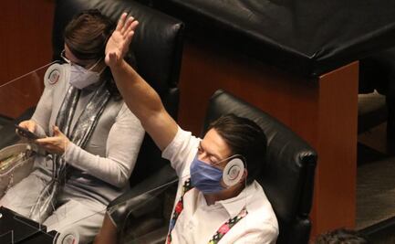 Mario Delgado acusa "montaje" de la oposición por no avalar extraordinario