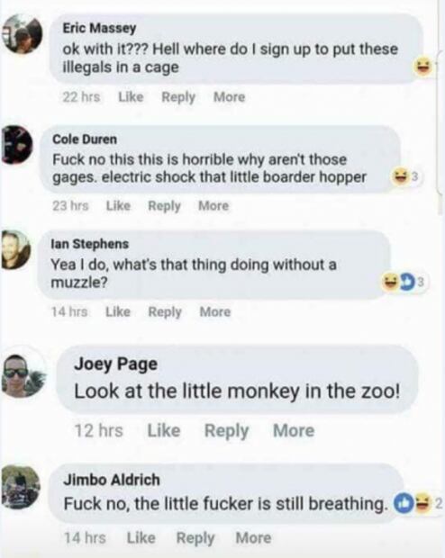 Seguidores de Trump se burlan de niños migrantes