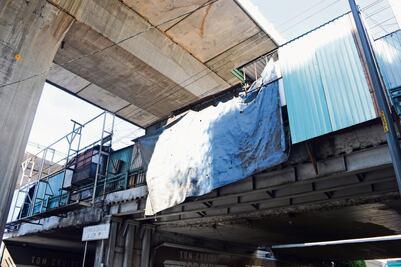 Preocupa mal estado de los puentes en Periférico Norte