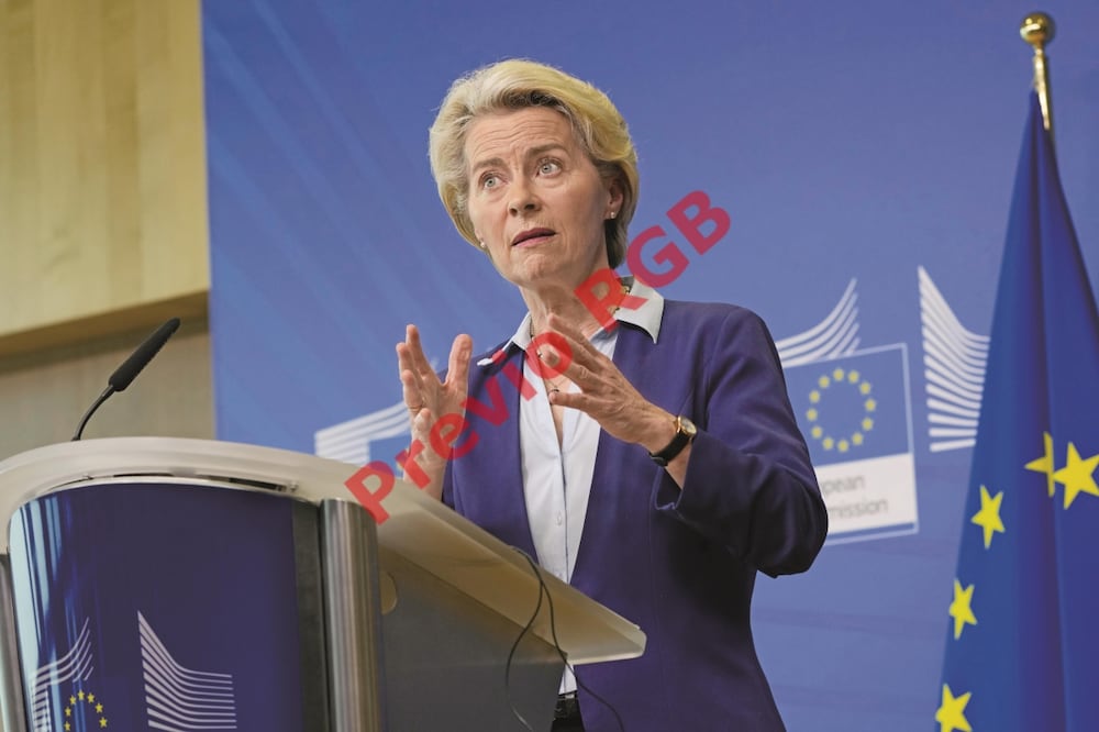 La Comisión Europea, que preside Ursula von der Leyen (foto), comenzó los procedimientos. Foto: de Virginia Mayo. Archivo AP