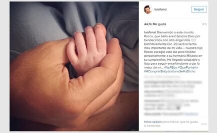 Luis Fonsi es papá por segunda vez