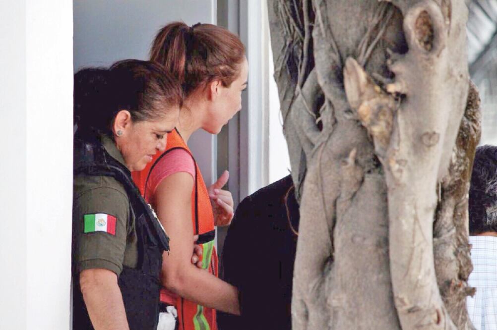 La Fiscalía General del Estado acusó a Xochilt Tress de haber incrementado desproporcionadamente sus bienes en 4 millones de pesos, lo cual supuestamente no concuerda con sus ingresos ()