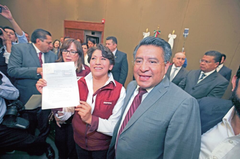 Delfina Gómez pide al Presidente terminar con el apoyo a Del Mazo (JORGE ALVARADO. EL UNIVERSAL)