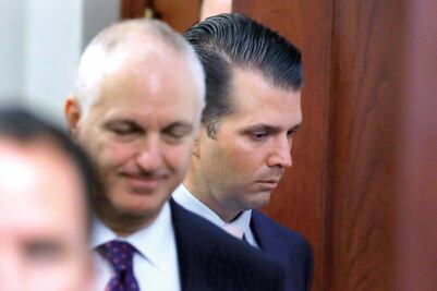 Trump Jr. declara por reunión con lazo ruso