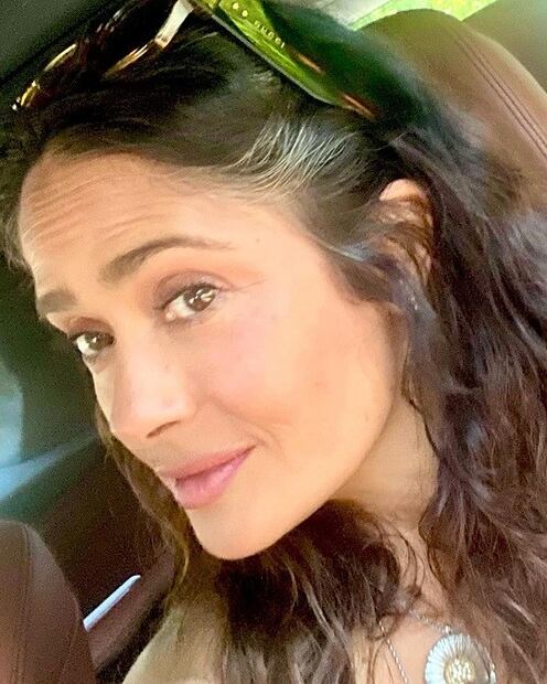 Fotos. Instagram @salmahayek