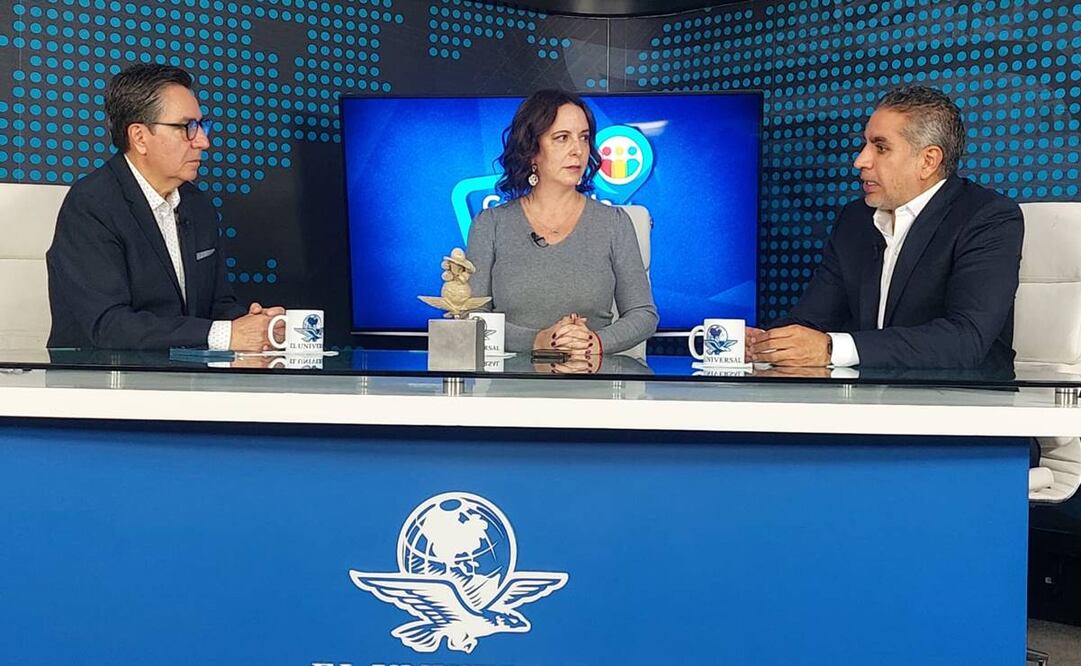 Magistrado Juan Pablo Gómez Fierro en Con los de Casa / Foto: Julio Suárez. EL UNIVERSAL