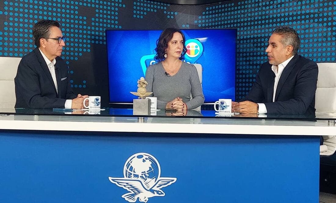 Magistrado Juan Pablo Gómez Fierro en Con los de Casa / Foto: Julio Suárez. EL UNIVERSAL