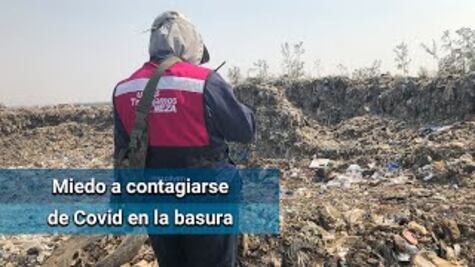 Hacen a un lado el miedo al Covid en la pepena