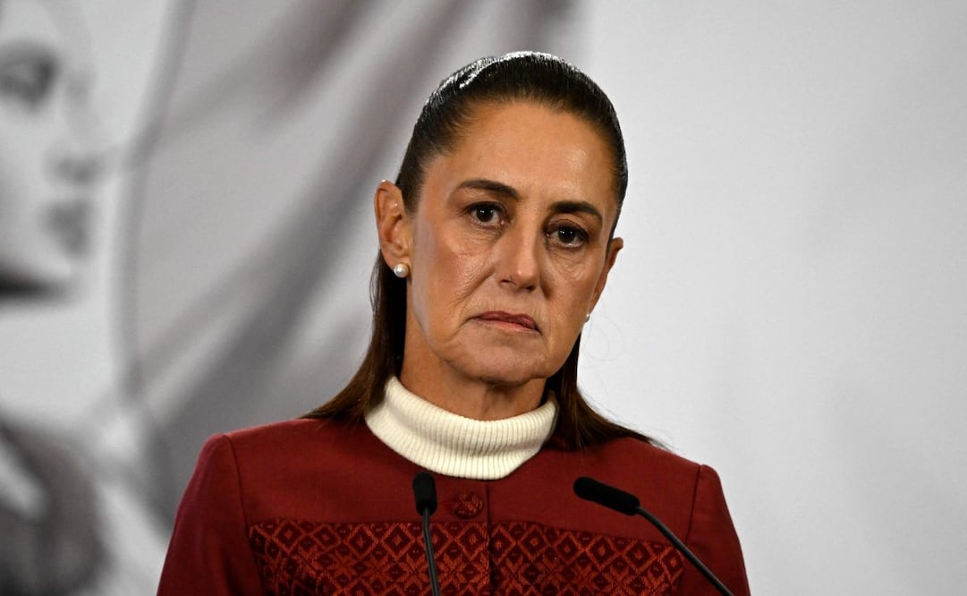La presidenta Claudia Sheinbaum Pardo. Foto: AFP