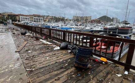 Aún no toca Baja California Sur y bandas nubosas del Huracán Lorena provocan lluvias intensas; reportan daños en varios municipios