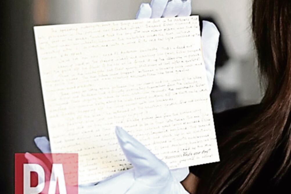 La historia se vendió por 25 mil libras en una subasta caritativa en 2008. (AP)