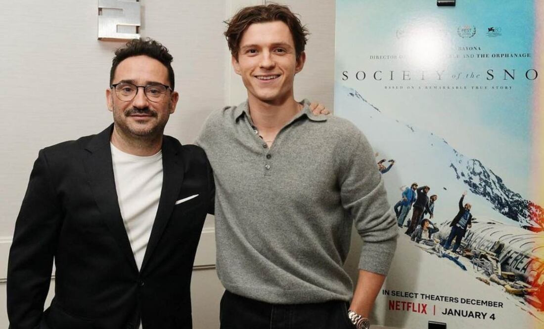 Juan Antonio Bayona, director de La Sociedad de la Nieve. / Foto: Tomada de Instagram.