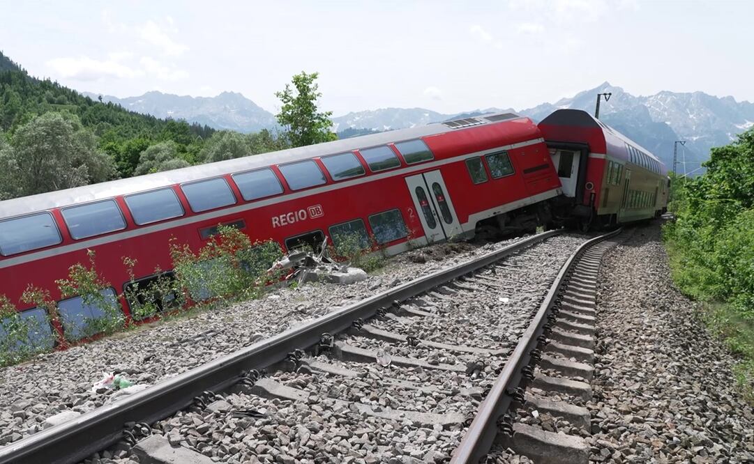 Todavía no se conoce la causa del accidente ni el número exacto de heridos. Foto: EFE 