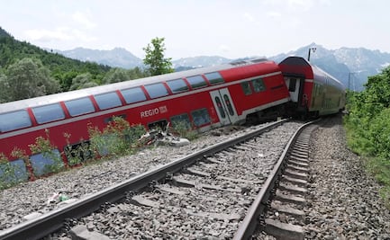 Descarrilamiento de tren en Alemania deja cantidad "indeterminada" de heridos y algunos muertos