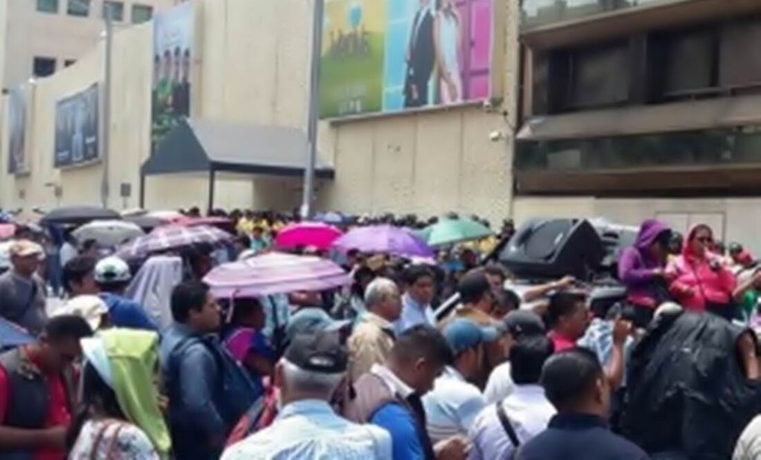 The CNTE warns that it is ready to set a wave of protests in order to get their demands heard. (Photo: Juan Carlos Reyes)
