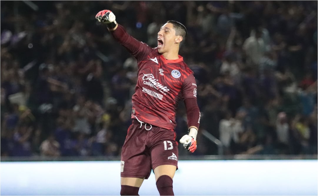 Hugo González celebra el gol de Jefferson Intriago