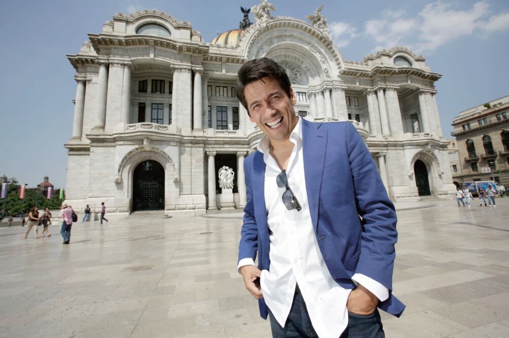 Recientemente el presentador dio un paseo por Bellas Artes (LUIS CORTÉS. EL UNIVERSAL)