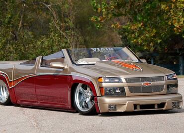 A subasta: extraña Chevrolet Colorado "Roadster" para gustos extravagantes