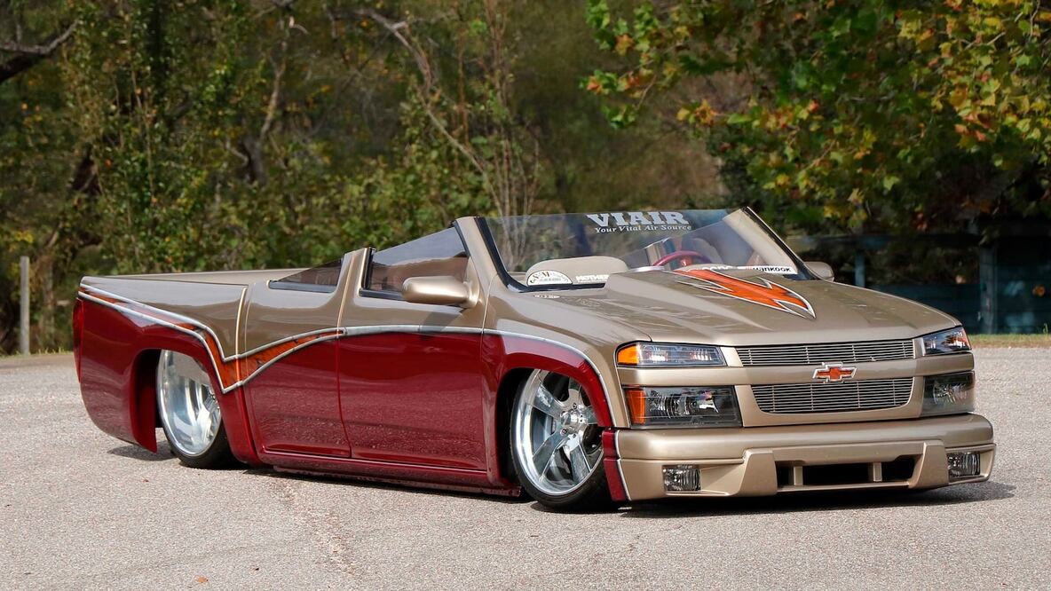 A subasta: extraña Chevrolet Colorado "Roadster" para gustos extravagantes