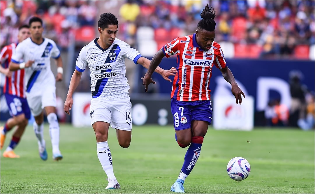 Atlético San Luis y Monterrey empataron a un gol en su primer partido del Apertura 2023