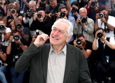 Robert de Niro recibirá la Palma de Oro honorífica de manos de DiCaprio en Cannes