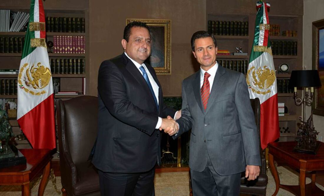 El presidente ofreció al gobernador electo trabajar de manera coordinada en beneficio de los sudcalifornianos. /Especial