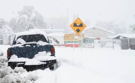 Alertan por posibles nevadas en 4 estados