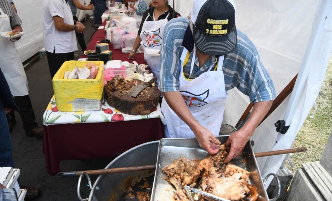 Realizan Feria del Sabor Porcino en la alcaldía Azcapotzalco. Foto: Especial.
