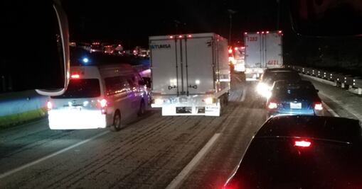 Cierran Autopista México-Cuernavaca por accidente