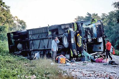 Contabilizan 26 muertos y 101 lesionados por choques