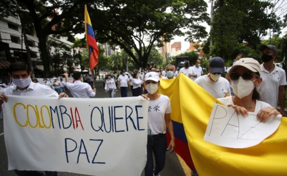 Las calles de Colombia claman de nuevo contra la violencia policial