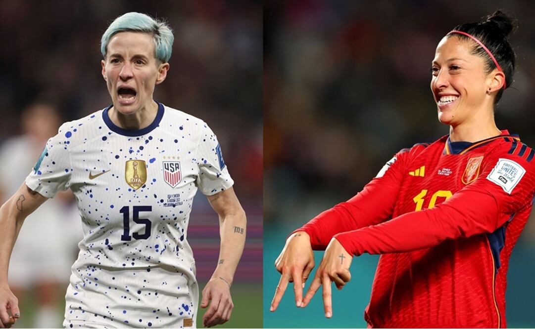 Megan Rapinoe y Jennifer Hermoso - Foto: Especial