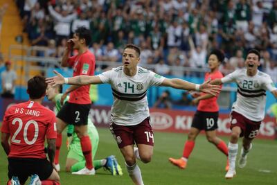 Gol histórico de Chicharito Hernández