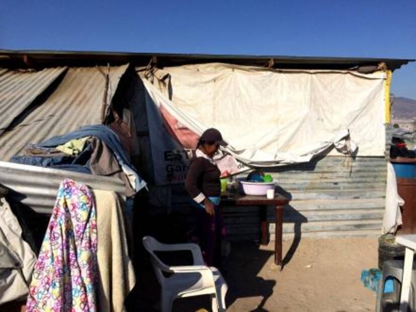 Vivir a -4 grados y en casa de lámina