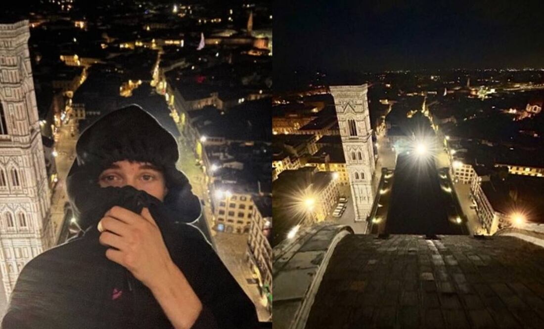 Autoridades analizan las grabaciones de las cámaras de vigilancia pues se desconoce cómo el joven, conocido en redes sociales como 'Dede', pudo subir hasta ahí y cuándo lo hizo. Foto: dedelate