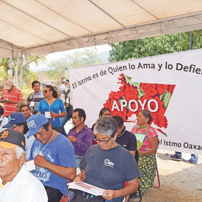 En el primer día de asambleas regionales, la CNDH solicitó medidas cautelares a favor de los pueblos originarios, por afectar “su sistema normativo interno”. ROSELIA CHACA. EL UNIVERSAL