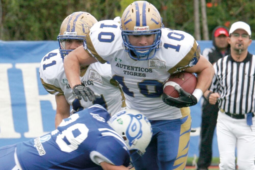 Uno de los partidos que destaca es el de Auténticos Tigres vs. Borregos de Monterrey, el 9 de septiembre (ARCHIVO. EL UNIVERSAL)