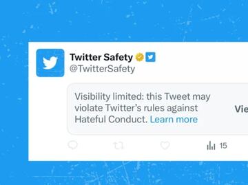 Twitter limitará tuits con discursos de odio