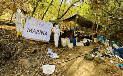 Marina y FGR aseguran laboratorio clandestino en Culiacán; realizan operativos en diversos estados