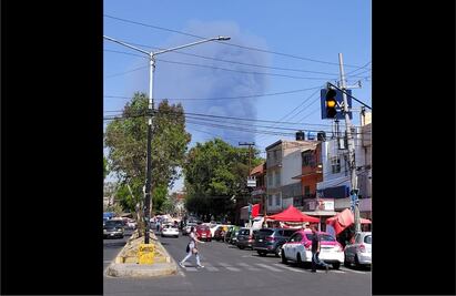 Reportan fuerte incendio en Xalostoc, Ecatepec: VIDEO
