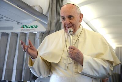 Papa condena la guerra en todo el mundo